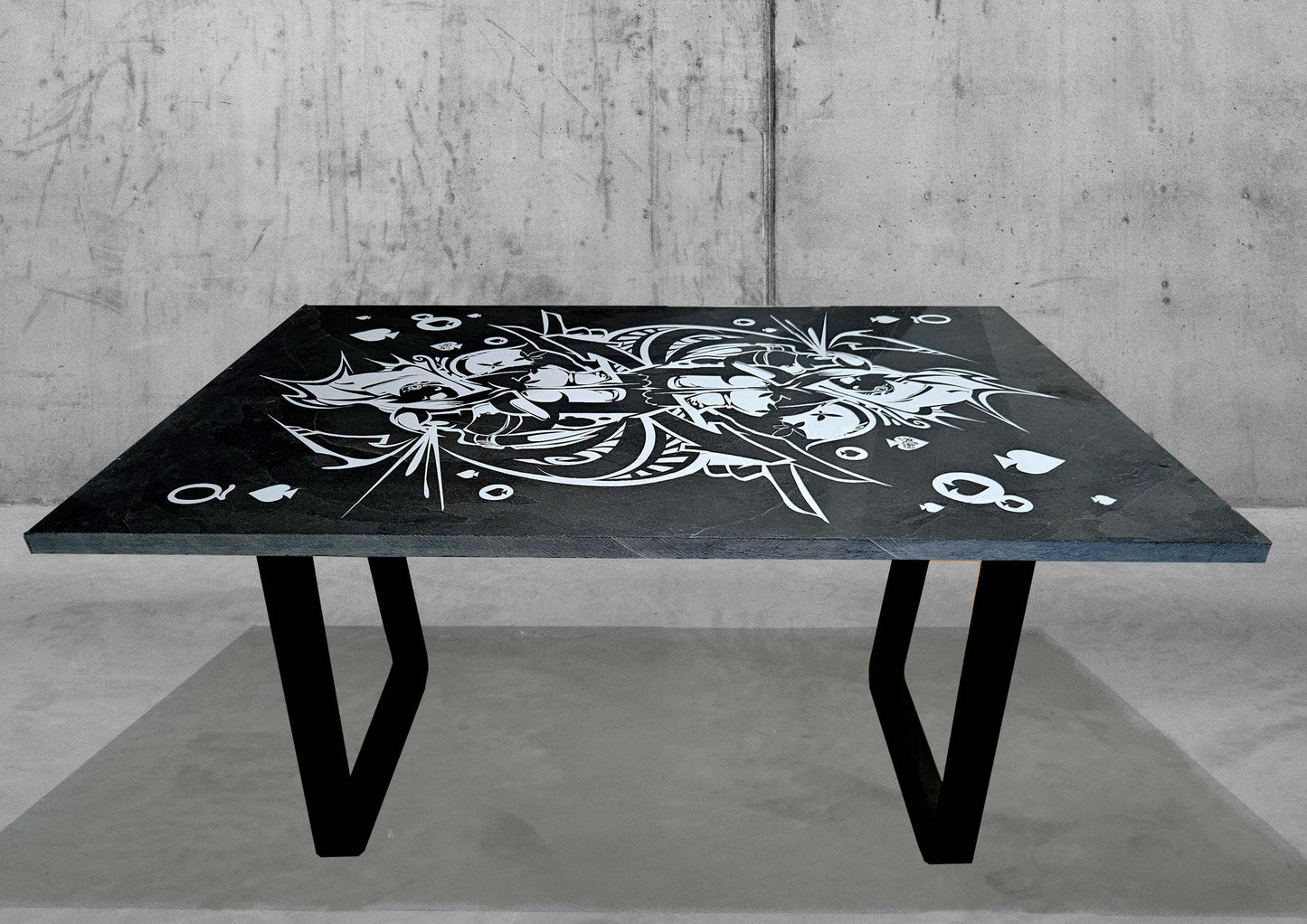 Art Jaz 'Playing Card' Slate Coffee Table