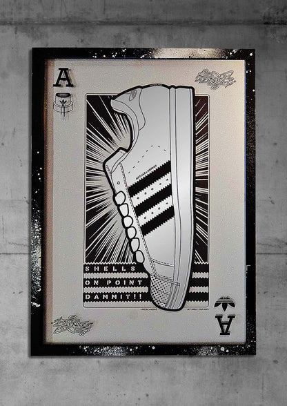 Limited Edition Art Jaz X TSAC Sneaker Mirror Wall Art