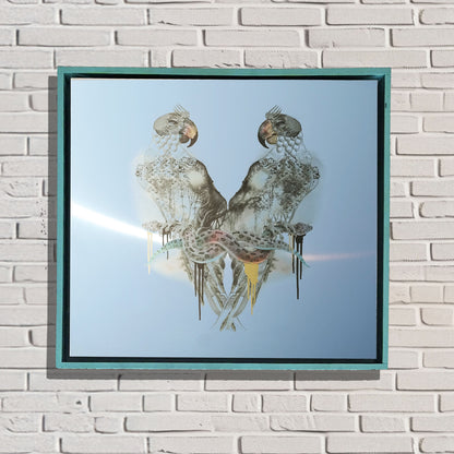 Not Now Nancy Limited Edition Birds 'Truth Teller' Mirror Wall Art